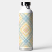 BLAU PINK GELB OSTER-KAROMUSTER TRINKFLASCHE (links)