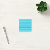 Blau Post-it Klebezettel (Büro)