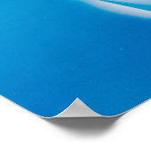 Blau Poster (Ecke)
