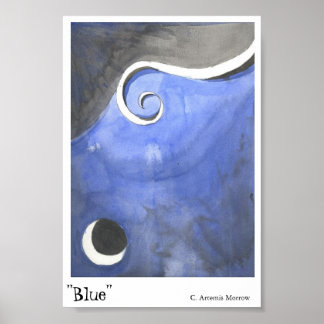 Blau Poster