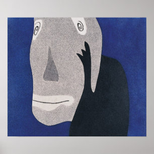 Blau Poster