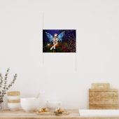 Blau Poster (Küche)