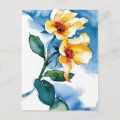 blau postkarte (Vorderseite)