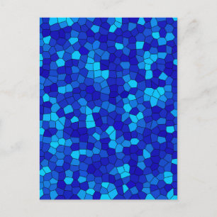 BLAU POSTKARTE