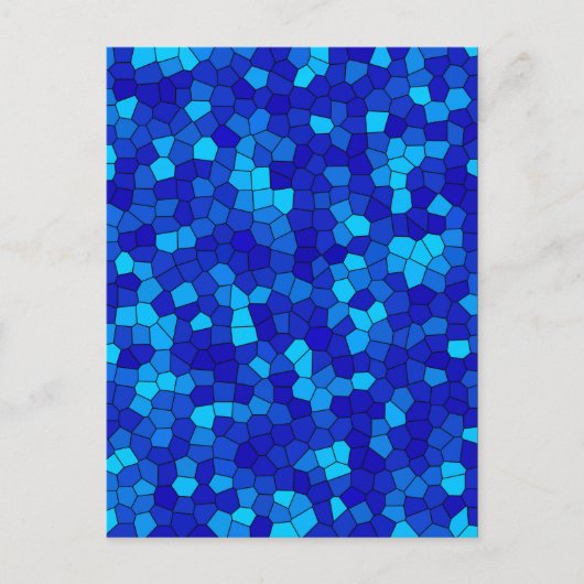 BLAU POSTKARTE (Vorderseite)