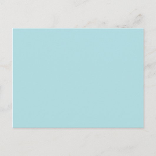 blau postkarte (Vorderseite)