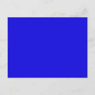 Blau Postkarte