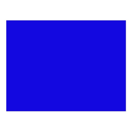 Blau Postkarte