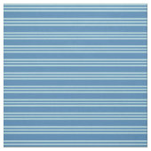 Blau & Pulver Blaue Streifen-/Blattmuster Stoff (Muster)