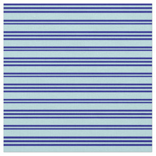Blau & Pulver Blaues farbiges Muster Stoff