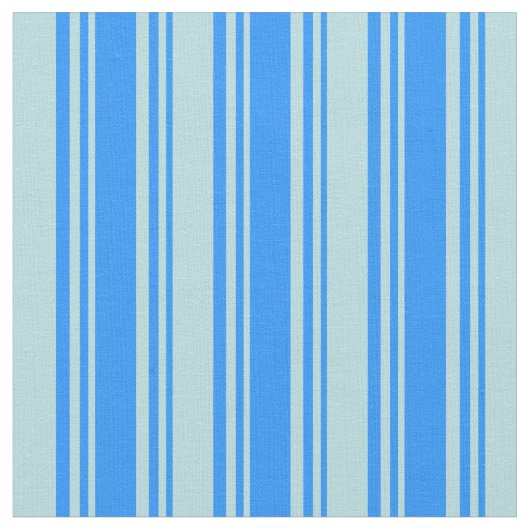 Blau & Pulver Blaues Lined/Streifenmuster Stoff (Nahaufnahme)