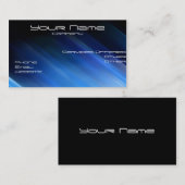 Blau Rays Visitenkarte (Vorne/Hinten)