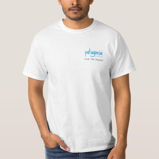 Blau rettet den Huemul T - Shirt (Vorderseite)