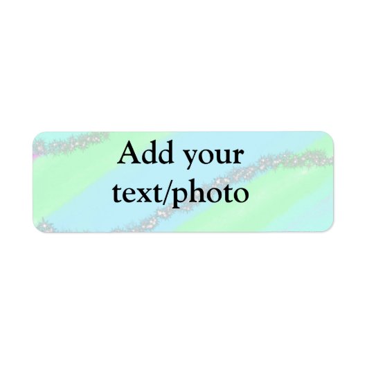 Blau-rosa-grüner Glitzer funkelnde Pastellfarben N (Vorne)