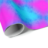 Blau-rosa-Kachelpapier für Muster Geschenkpapier (Rolleneckpunkt)