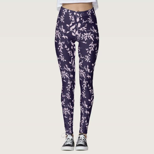 Blau/Rosa Leggings (Vorderseite)