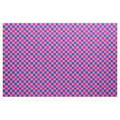 Blau Rosa Lila Karomuster Design  Stoff (Yard (91,4 cm))