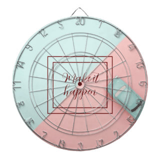 Blau rosa macht es möglich dartscheibe