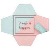 Blau rosa macht es möglich fußball (Flach)