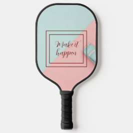 Blau rosa macht es möglich pickleball schläger