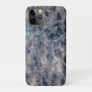 Blau & Rosa Rosaroter abstrakter Wasserfarbfleck Case-Mate iPhone Hülle