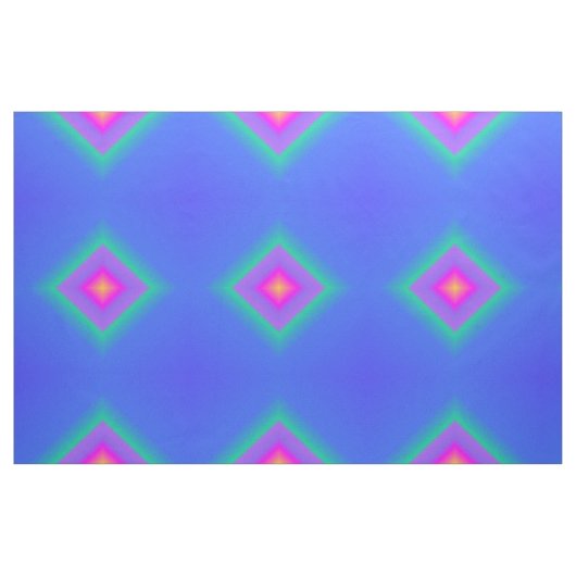 blau-rosa Stoff, buntes Haus Textil schön Stoff (Fat Quarter (45,7 x 55,9 cm))
