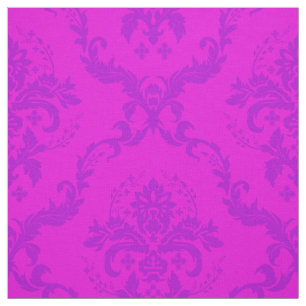 Blau-Rosa- und rosa-grüne Damaskus Stoff