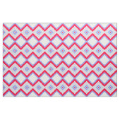 Blau-Rot und Weiß Moderne Druckstoffe Stoff (Yard (91,4 cm))