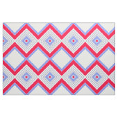 Blau-Rot und Weiß Moderne Druckstoffe Stoff (Fat Quarter (45,7 x 55,9 cm))