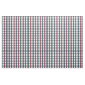 Blau-, Rotes und weißeskariertes Muster-Gewebe Stoff (Fat Quarter (45,7 x 55,9 cm))