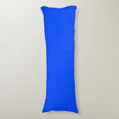 Blau (RYB) (Vollfarbe) Seitenschläferkissen (Vorderseite Vertikal)