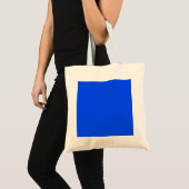 Blau (RYB) (Vollfarbe) Tragetasche (Vorderseite (Produkt))