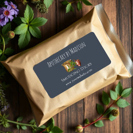 Blau | Sage Smudge Sticks Produktkennzeichnungen Adressaufkleber