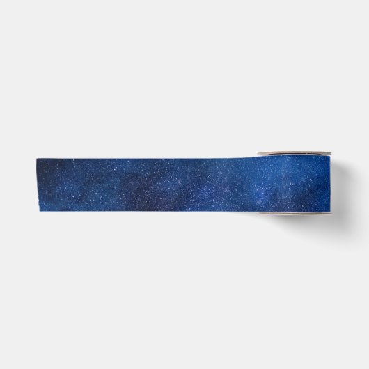 Blau Satinband (Vorderseite)