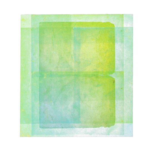 Blau-Säure-Farbstoff Aussehen Notizblock (Vorderseite)