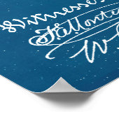 Blau | Saxophon - Patent Poster (Ecke)