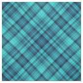 Blau schattiert Tartan Stoff (Muster)