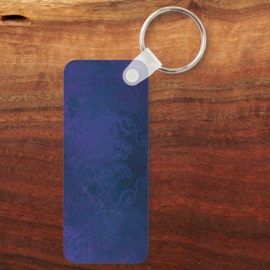 blau schlüsselanhänger (Rückseite)