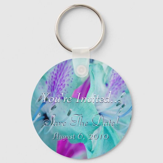 Blau Schlüsselanhänger (Vorderseite)