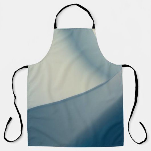 Blau Schürze (Vorderseite)