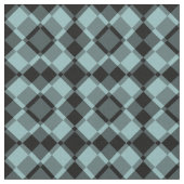 Blau Schwarz Karo Argyle-Muster Stoff (Nahaufnahme)