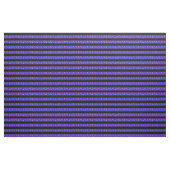 Blau/Schwarz, rosa Button Streifen, Folkloreblüte Stoff (Yard (91,4 cm))