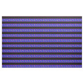 Blau/Schwarz, rosa Button Streifen, Folkloreblüte Stoff (Fat Quarter (45,7 x 55,9 cm))