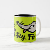 Blau/Schwarz/Tasse für Sly-fox Zweifarbige Tasse (VorderseiteRechts)