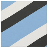 Blau, Schwarz und Weiß Streifen Stoff (Nahaufnahme)