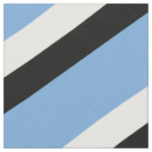 Blau, Schwarz und Weiß Streifen Stoff (Nahaufnahme)