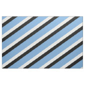 Blau, Schwarz und Weiß Streifen Stoff (Fat Quarter (45,7 x 55,9 cm))