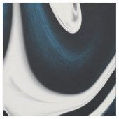 Blau, Schwarz und Weiß-Wirbel Stoff (Muster)