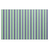Blau, Schwarz, Weiß und Grün Stoff (Fat Quarter (45,7 x 55,9 cm))