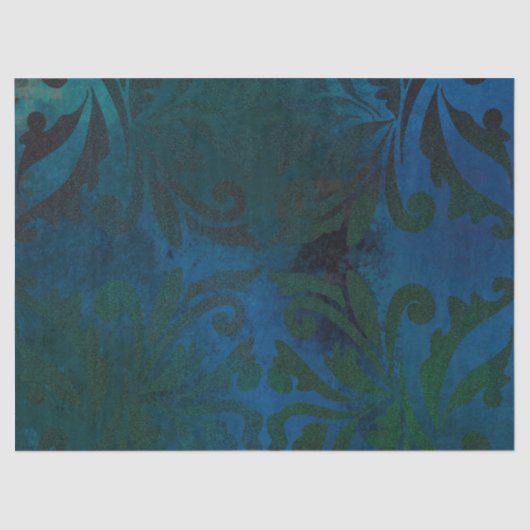 blau seidenpapier (Vorderseite)